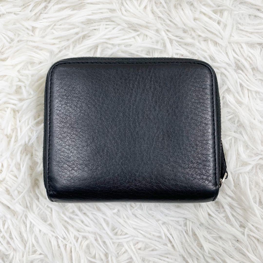 【✨美品✨】バレンシアガ 二つ折り財布 エブリデイ ジップウォレット ブラック