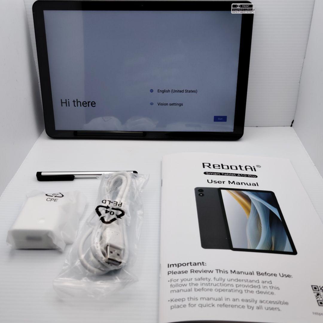 【新品】 Rebot ai A10 10インチ Android15 タブレット