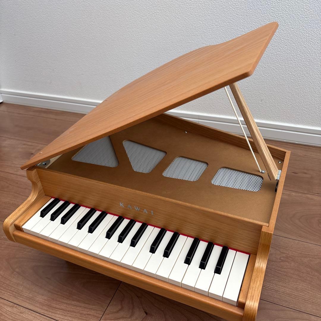 KAWAI グランドピアノ ナチュラル ミニ トイ おもちゃ 木製ピアノ