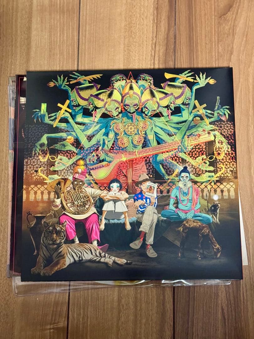 新品 Gorillaz / The Mountain 液体入り 2LP