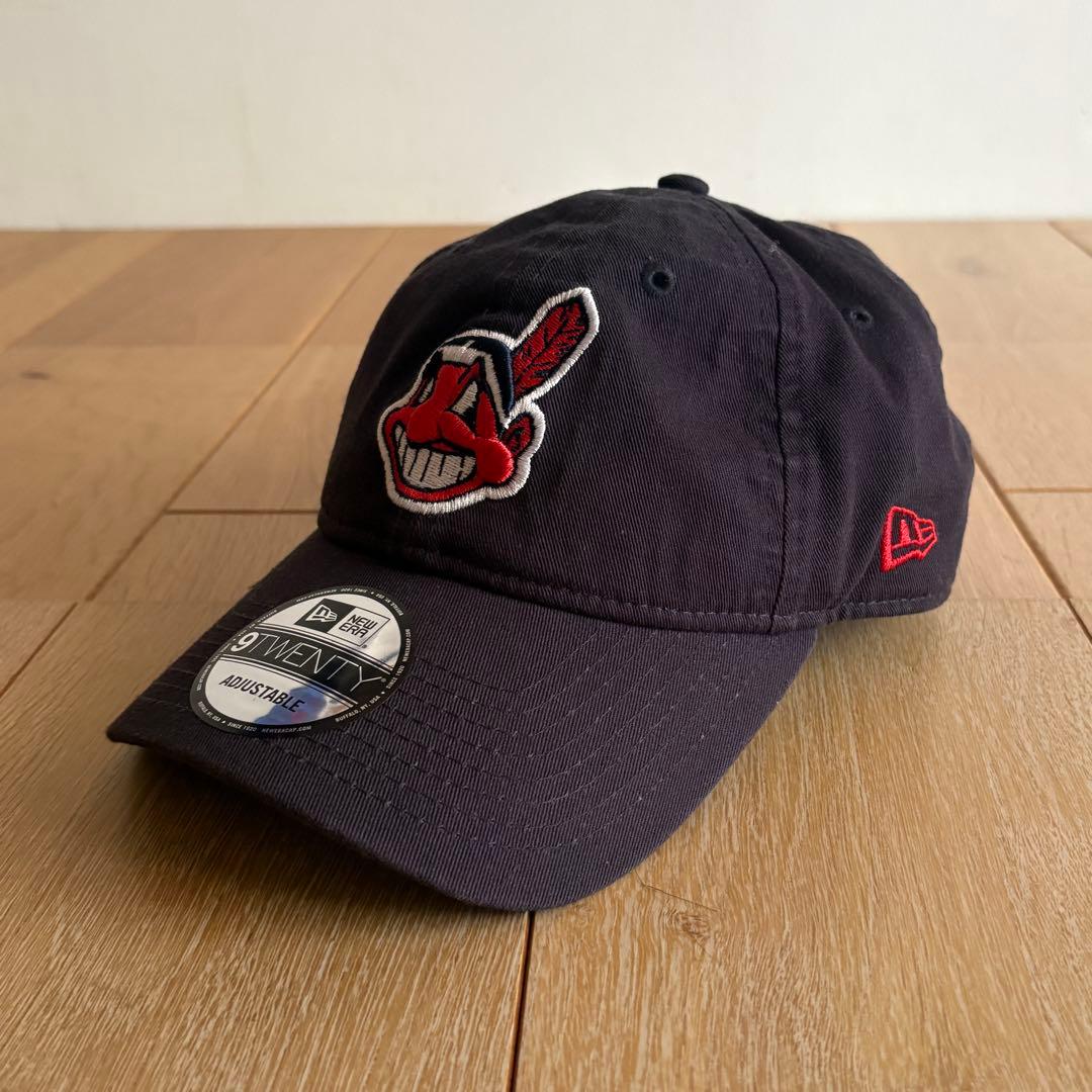 ★ニューエラ★クリーブランド・インディアンス★ワフーロゴ★ネイビー★新品★