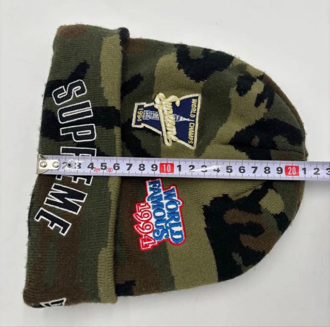 し*ん様 Supreme 迷彩 ニット帽・ビーニー