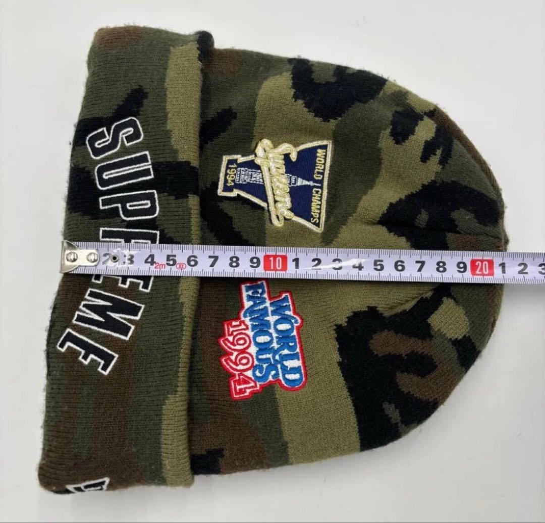 し*ん様 Supreme 迷彩 ニット帽・ビーニー