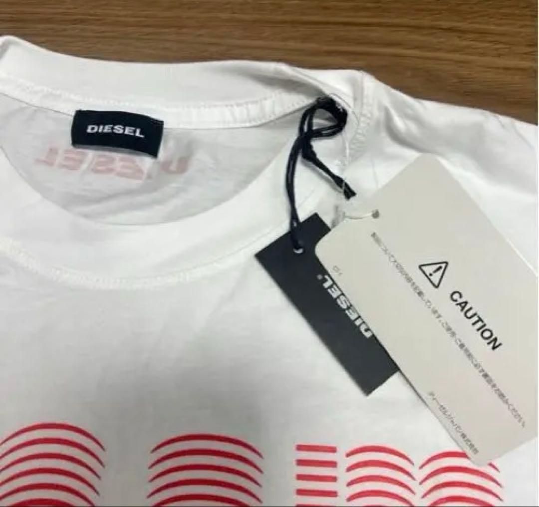 DIESEL グラフィックプリント Tシャツ ホワイト