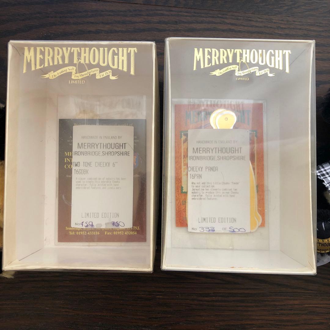 ケ*イ様 Merrythought メリーソートCheeky テディベア パンダ