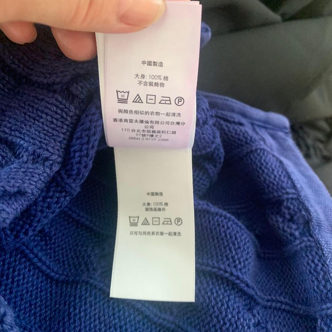Polo Ralph Lauren ネイビー ポロシャツ XS