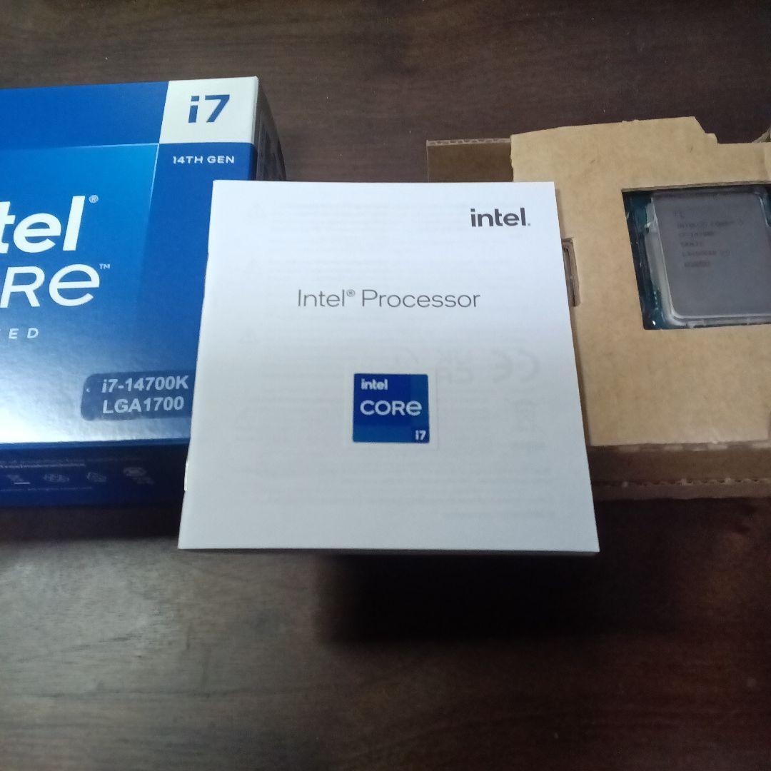 【動作確認済】Intel Core i7-14700K LGA1700