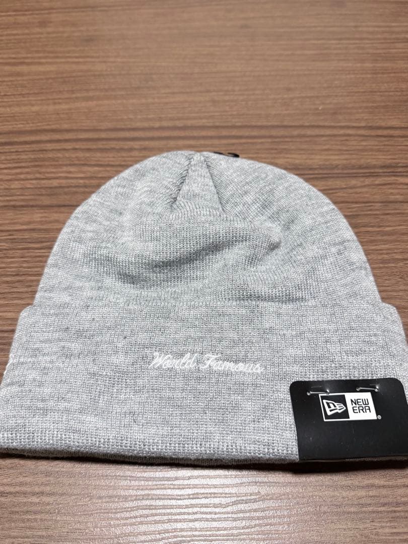 は*な様 Supreme New Era box Logo Beanie グレー