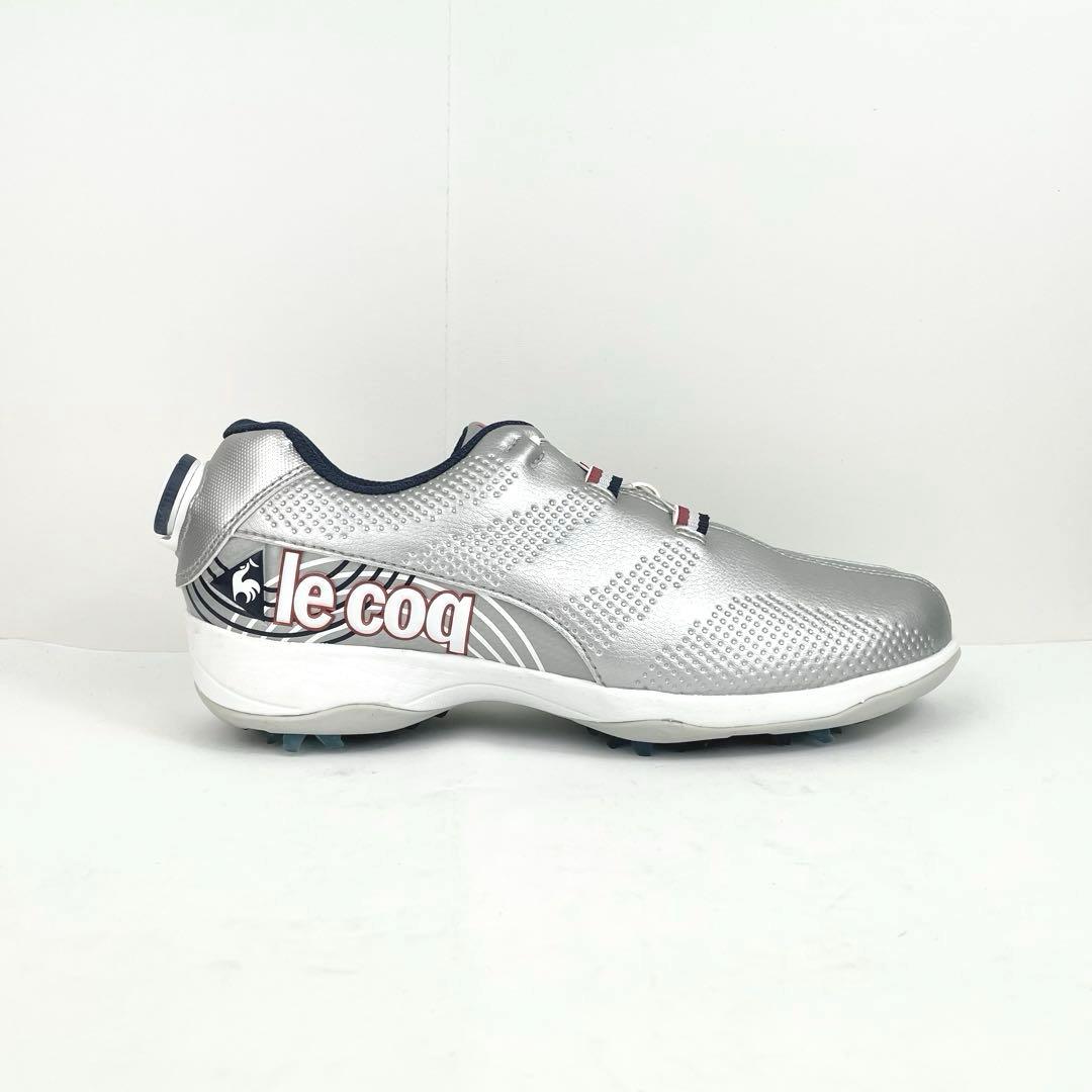 【美品】le coq spotif ゴルフスパイクシューズ 23.5 レディース