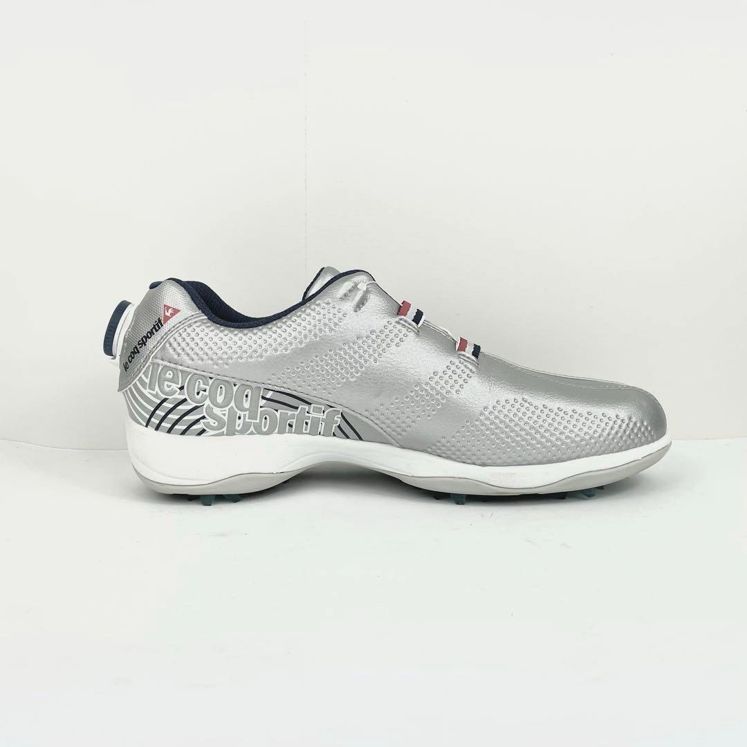 【美品】le coq spotif ゴルフスパイクシューズ 23.5 レディース