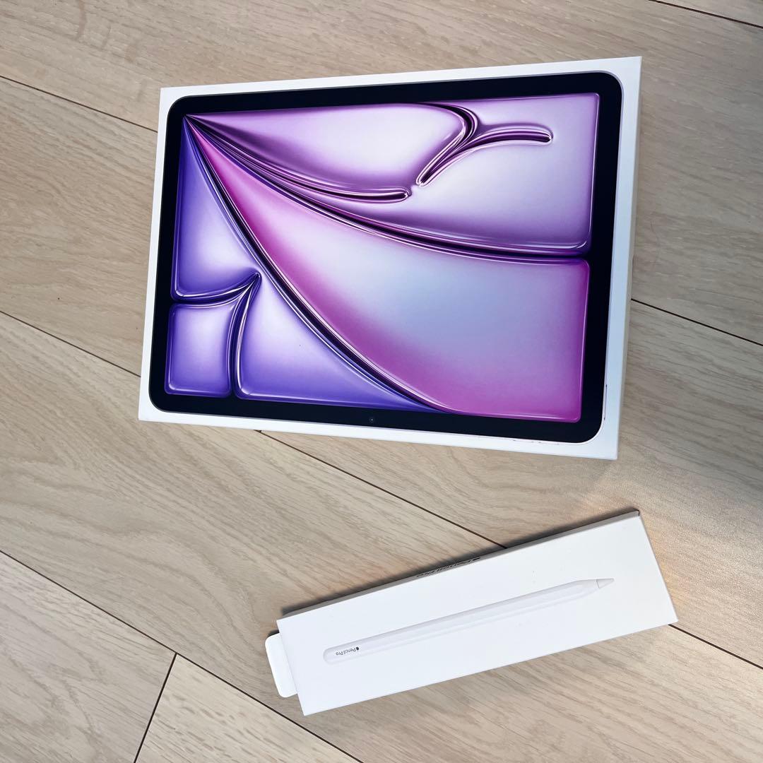 iPad本体 iPad air M3 256GB + Apple Pencil Pro 11