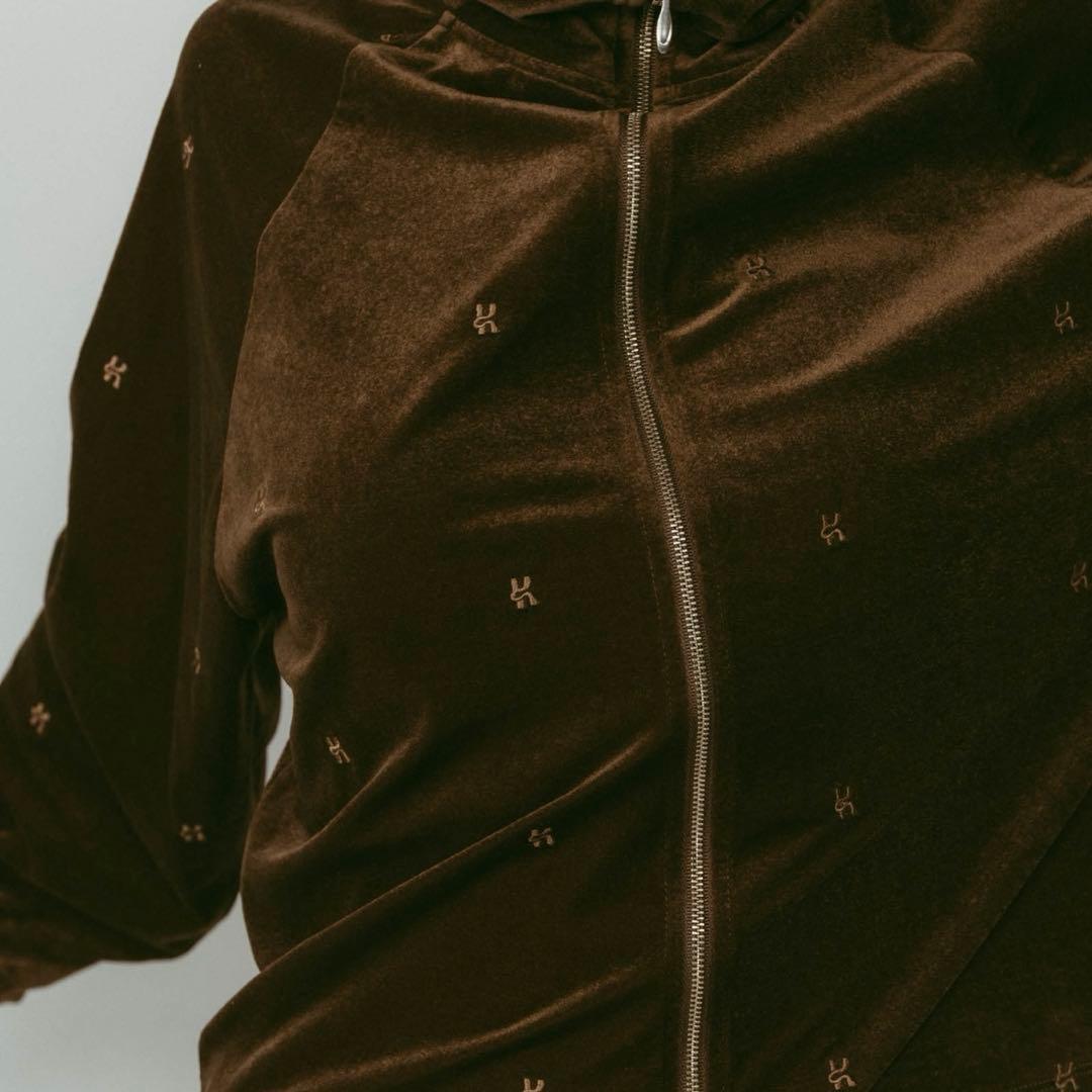 ※最終価格※【Knuth Marf】velours track jacket