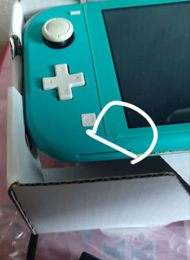 Nintendo Switch Lite ターコイズ 本体　ジャンク品