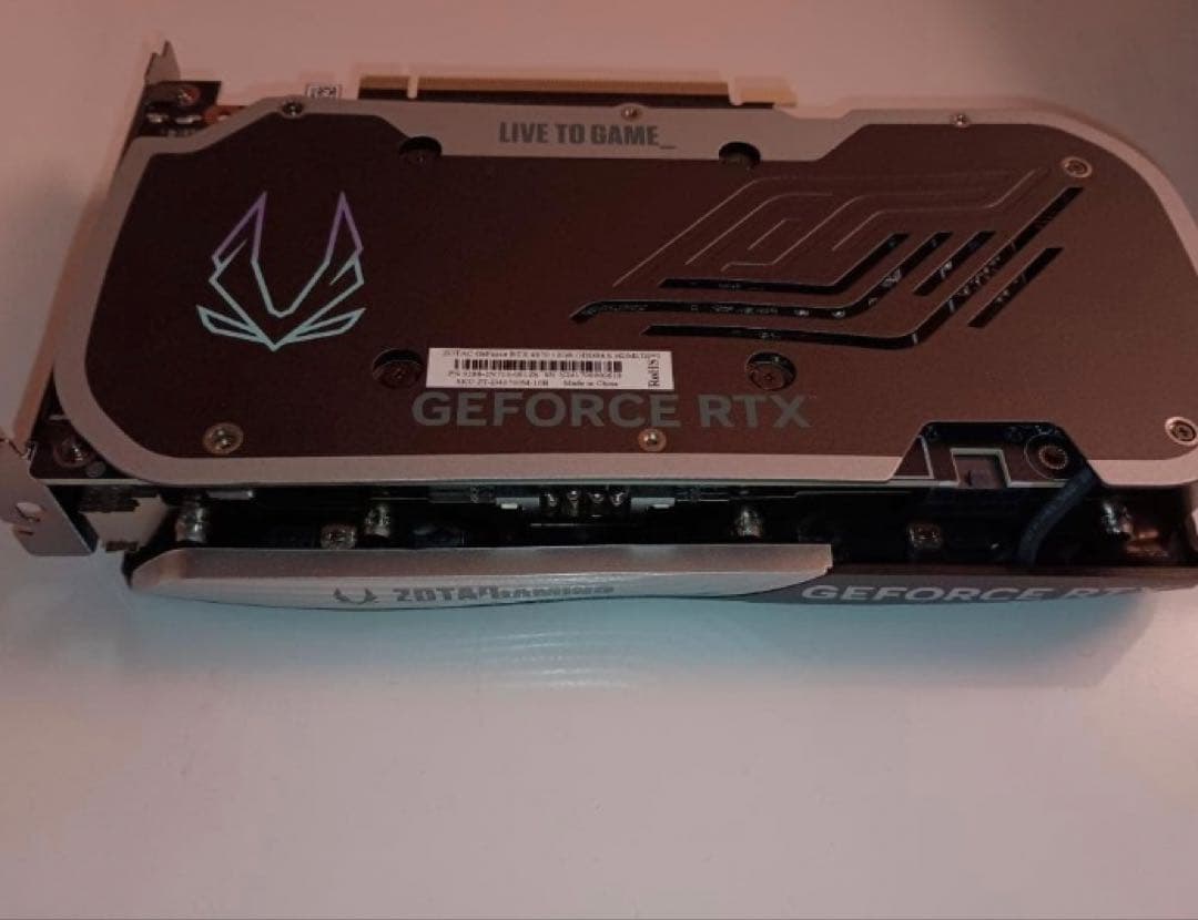 【グラフィックボード】GeForce RTX4070 12GB（ZOTAC）