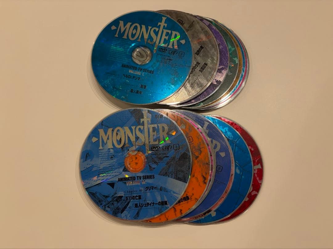 MONSTER アニメ 全25巻セット　レンタル落ちDVD