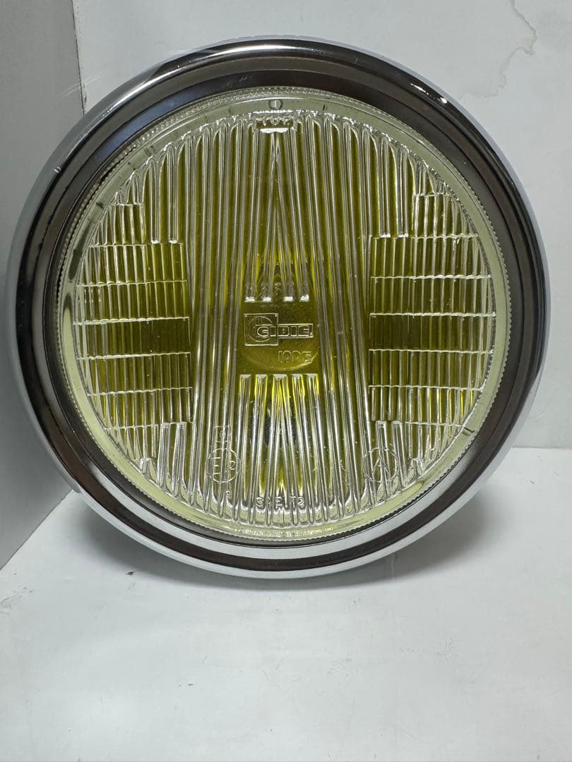 新品/当時物シビエスーパーオスカー凹みレンズ付きヘッドライトASSYマーシャル