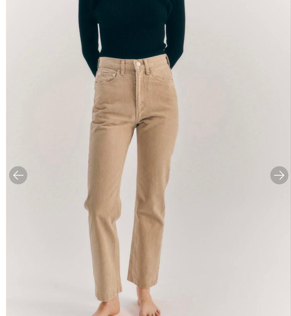 パンツ SHISHIKUI BASIC JEANS / BEIGE 23