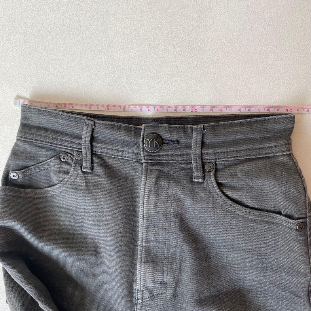 【美品】ヤヌーク　デニムパンツ　LEA (レア)　ボーイズストレート　ストレッチ