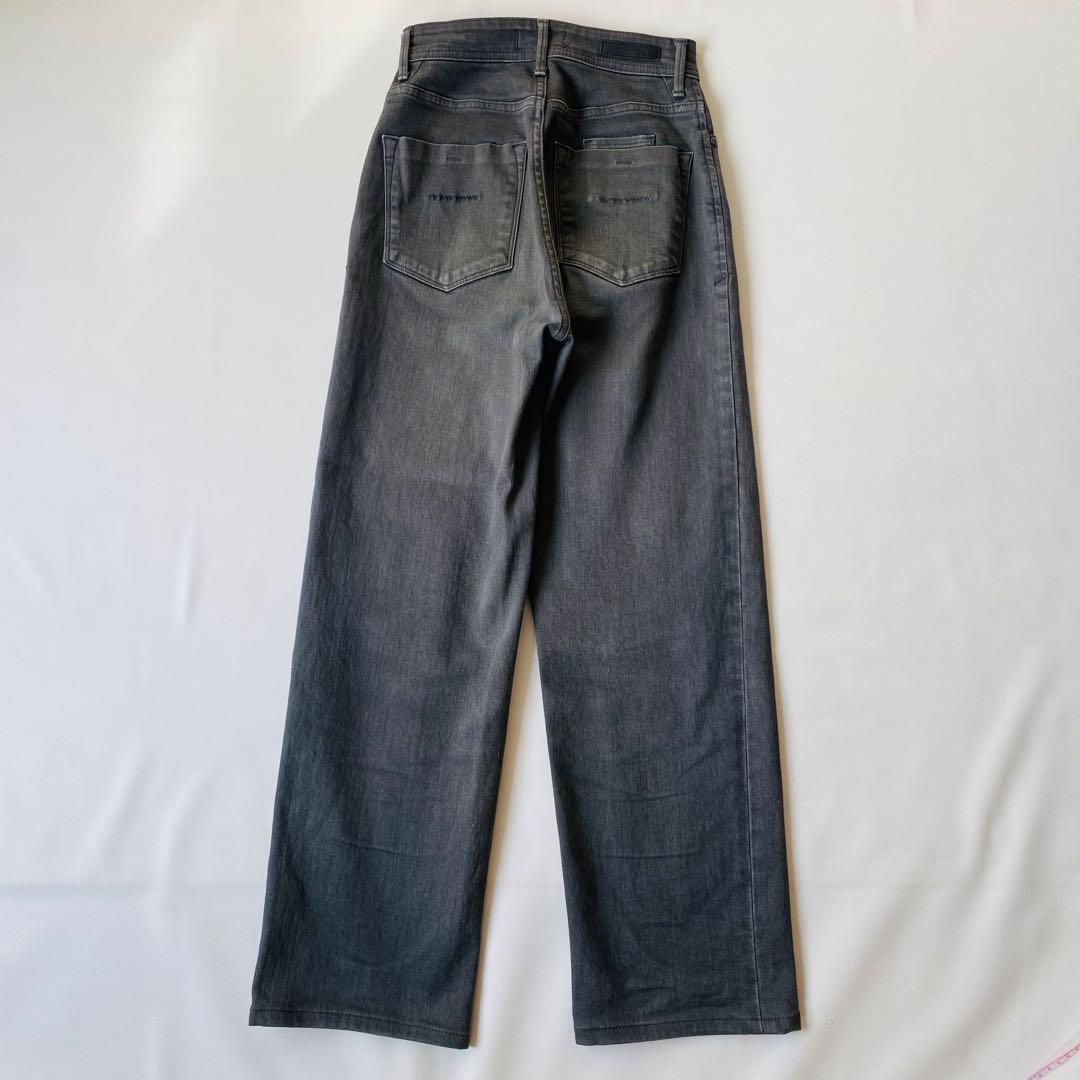 【美品】ヤヌーク　デニムパンツ　LEA (レア)　ボーイズストレート　ストレッチ