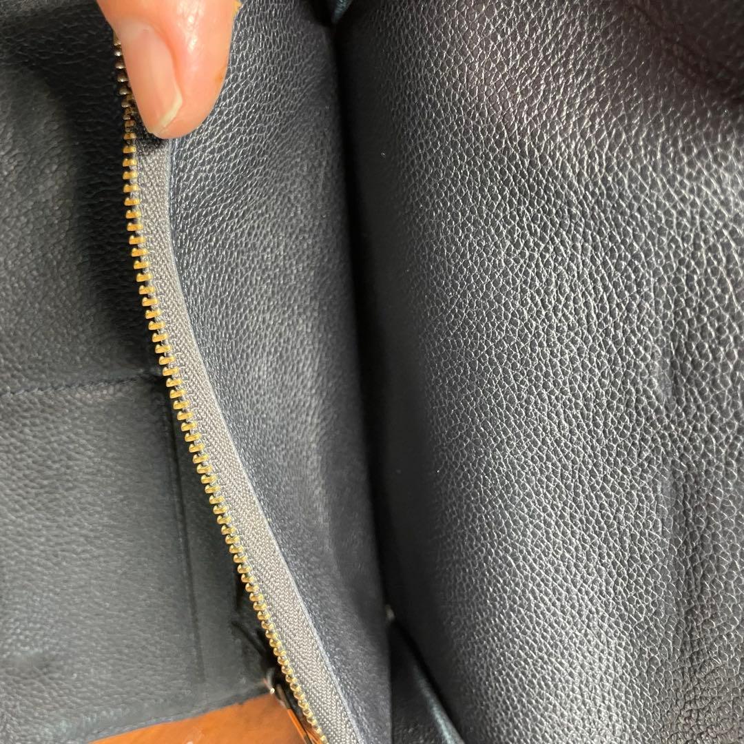 LOUIS VUITTON アンプラントヴィルトゥオーズ 三つ折り長財布 ほぼ黒
