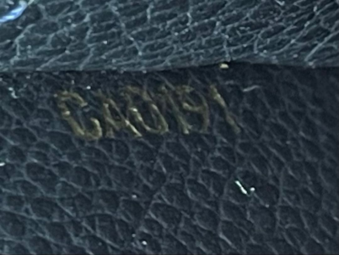 LOUIS VUITTON アンプラントヴィルトゥオーズ 三つ折り長財布 ほぼ黒