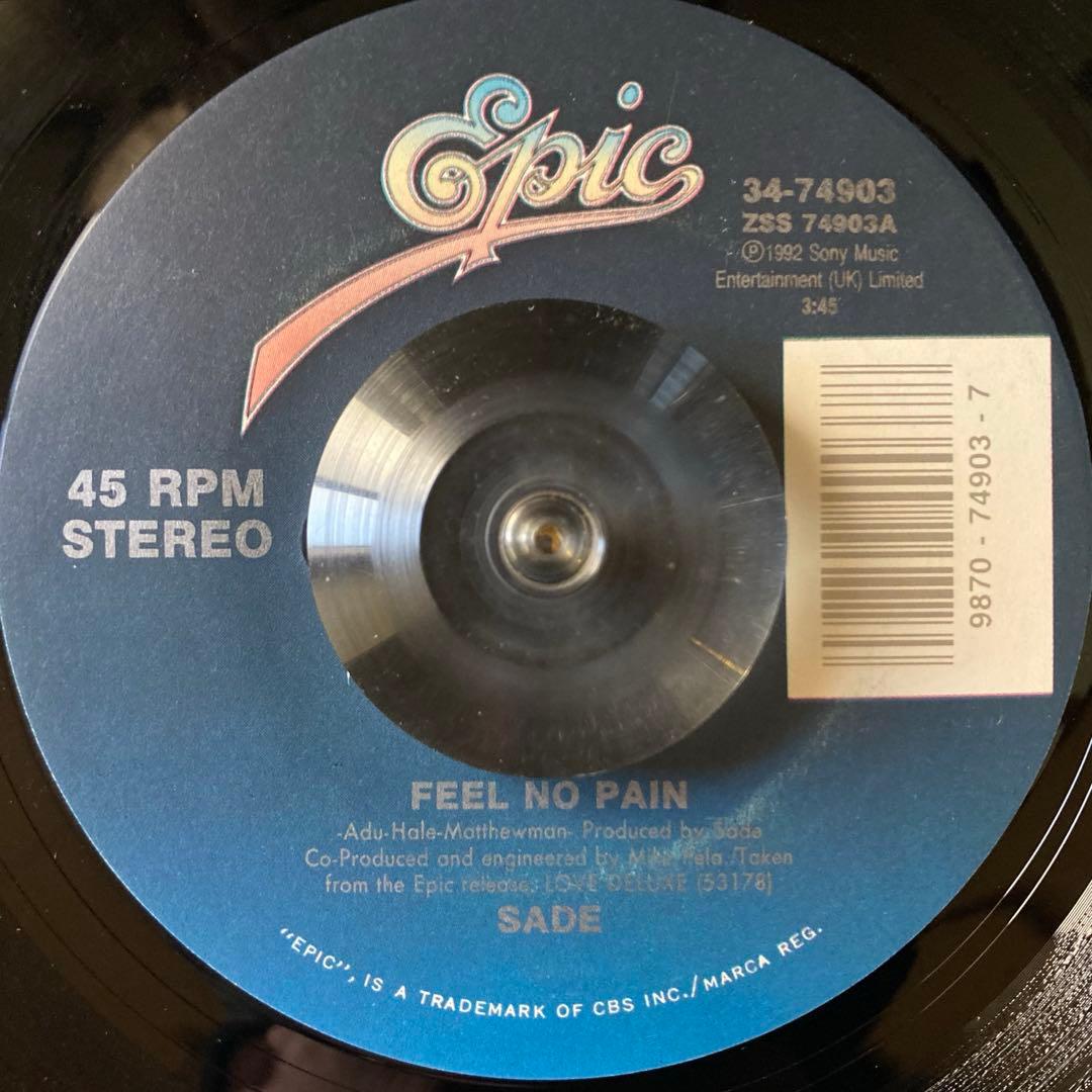 SADE - FEEL NO PAIN / LOVE IS STRONGER …