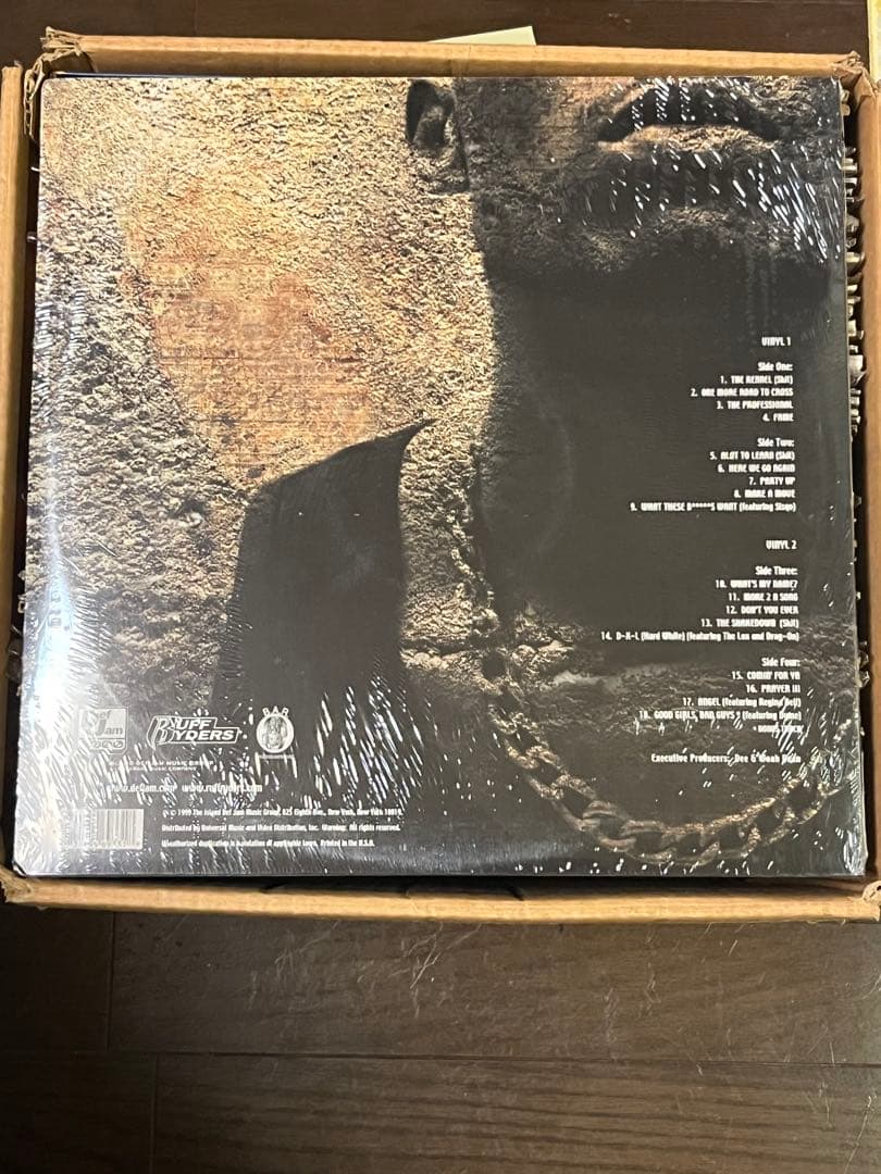 DMX And Then There Was X レコード 新品未開封1999年