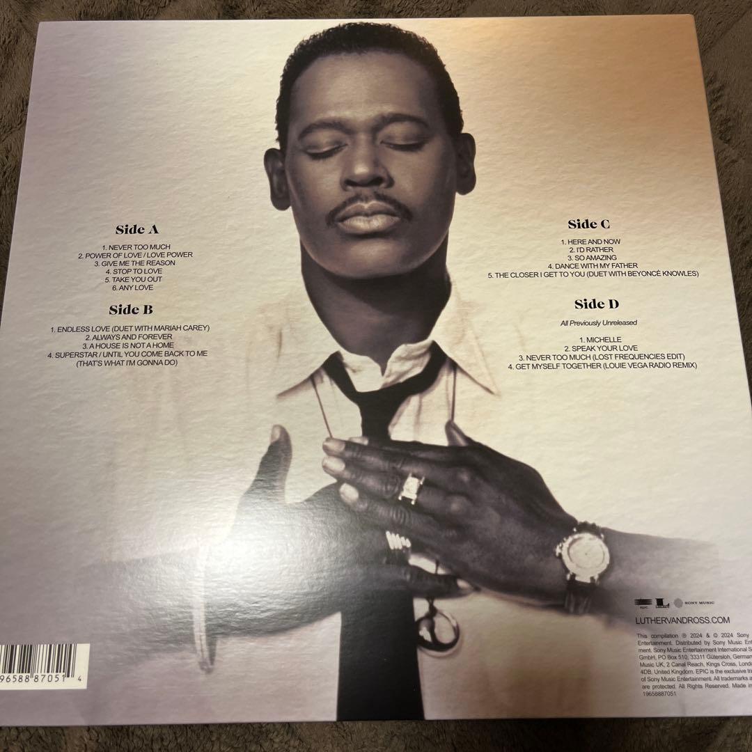 洋楽 Luther Vandross / Greatest Hits LP