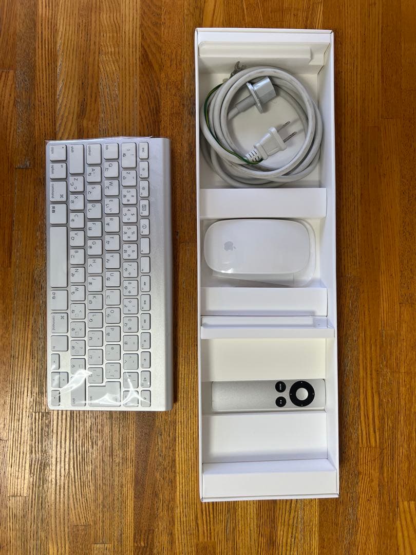 元箱＆外箱あり　iMac 21.5インチ + キーボード・マウス、リモコンセット