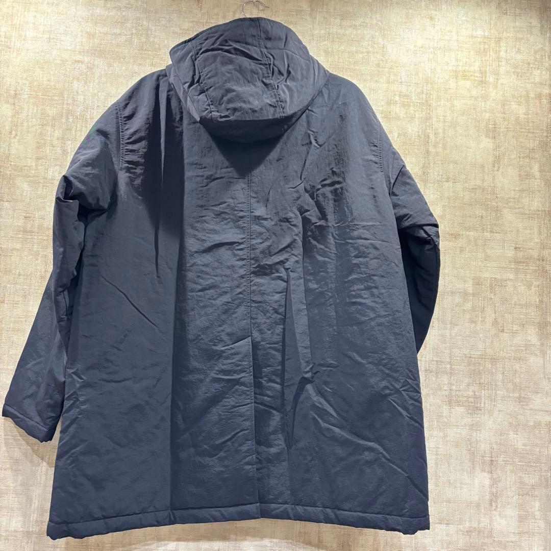 新品　ニューバランス　中綿コート 中綿フーディーコート　防寒着　ネイビー