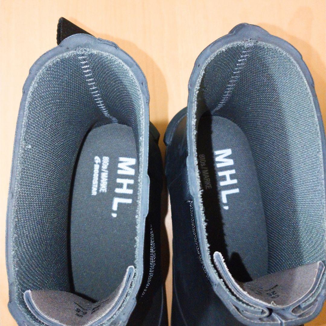 【値下げ】MHL.✕MOONSTAR　ラバーレインブーツ