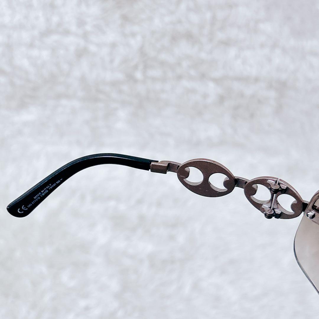 GUCCI sunglasses y2k archive リムレス チェーン