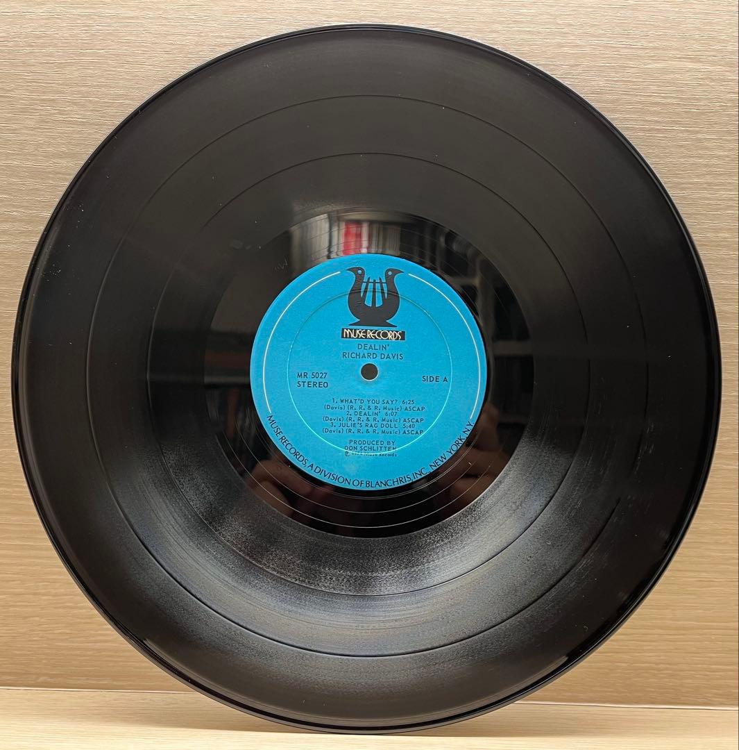USオリジナル】Richard Davis / Dealin' LP