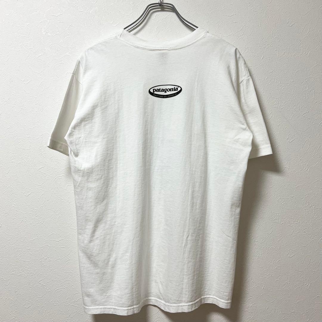 90’s Patagonia Beneficial オーバルロゴ 半袖Tシャツ