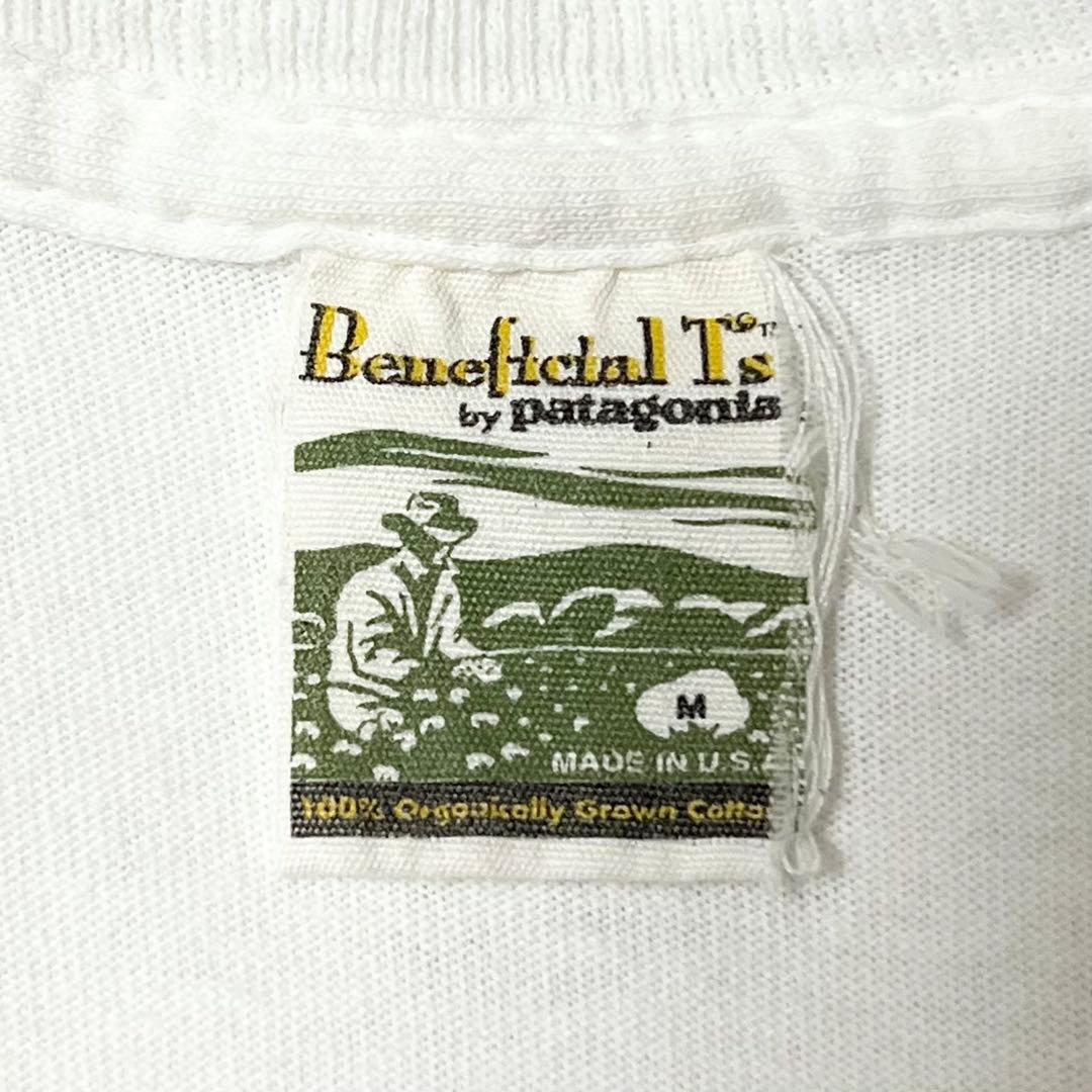 90’s Patagonia Beneficial オーバルロゴ 半袖Tシャツ