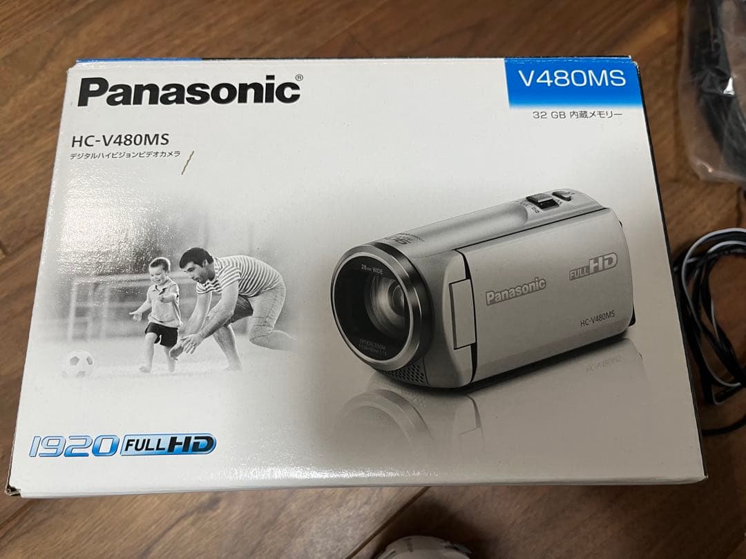 【動作確認済・付属品あり】Panasonic HC-V480MS