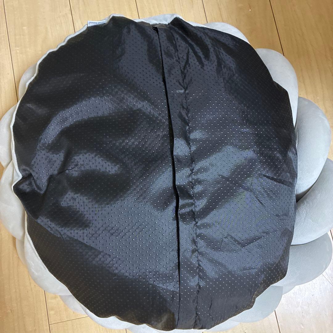 Suuuu 犬用ベッド クッション グレー