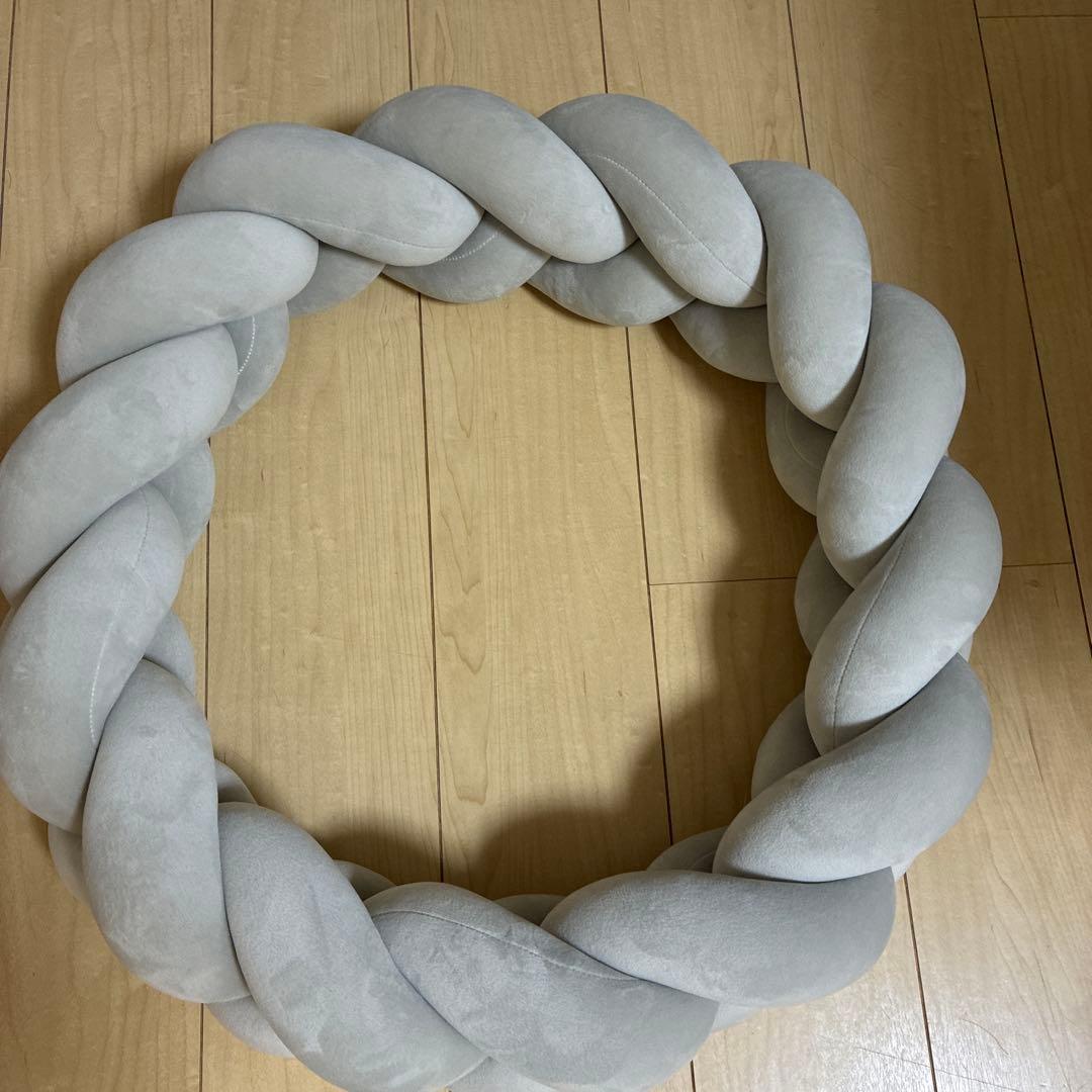 Suuuu 犬用ベッド クッション グレー