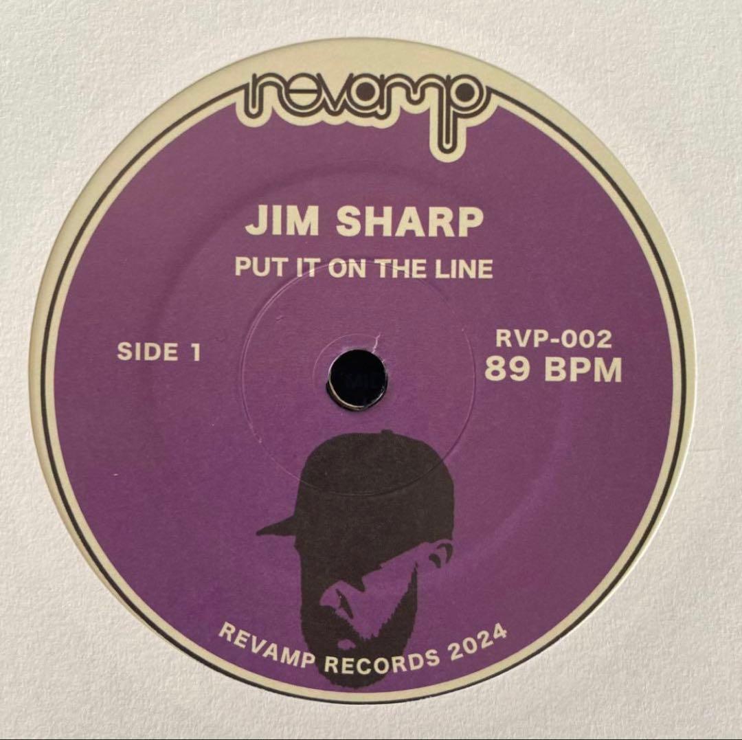 7”JIM SHARP-PUT IT ON THE LINE/I SHOT YA