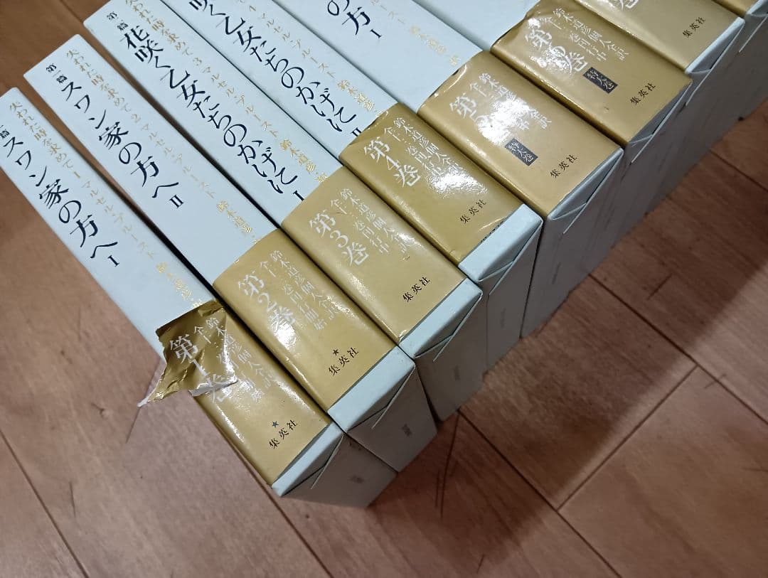 【失われた時求めて　全１３巻　マルセル・プルースト／鈴木道彦・訳　集英社】