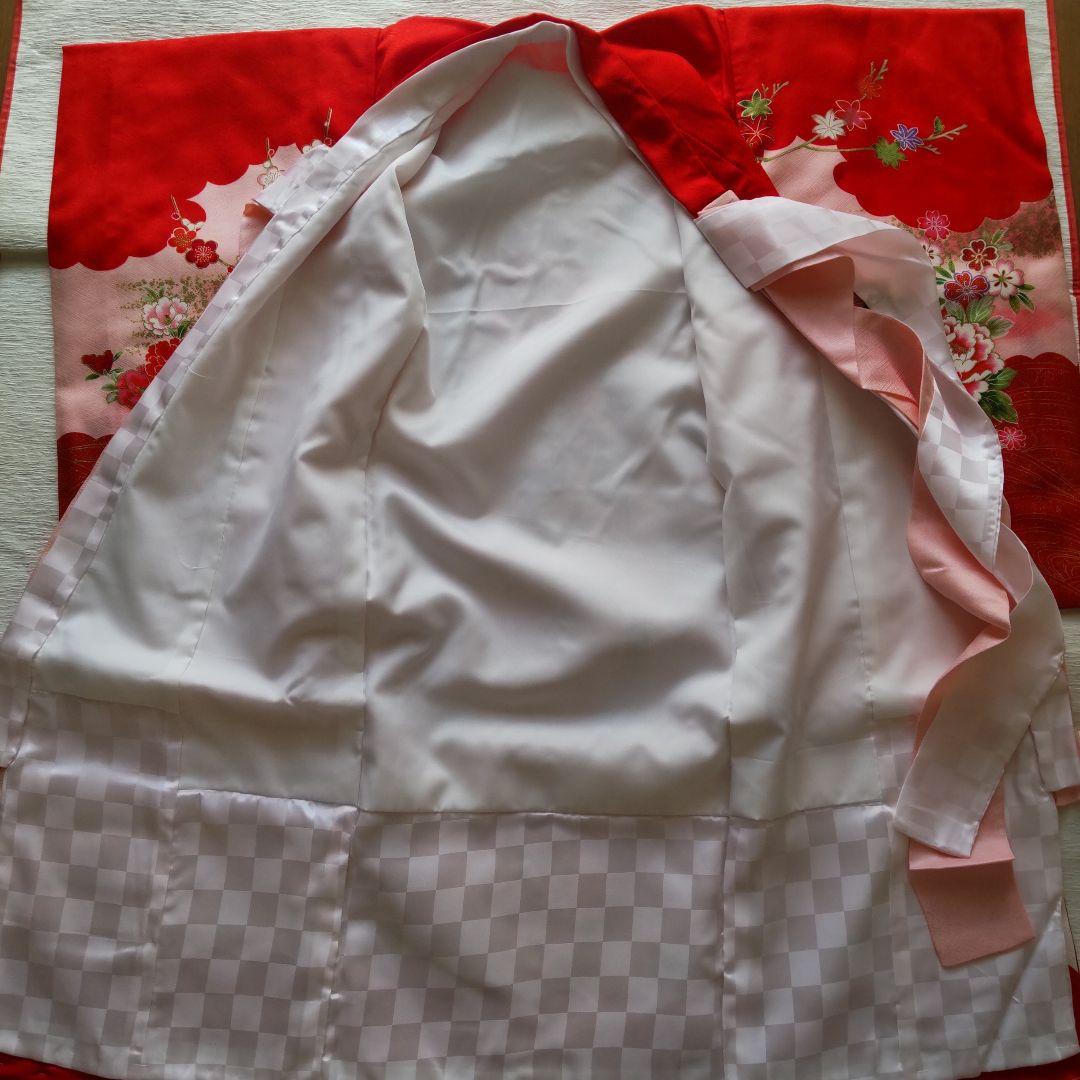 お宮参り女の子　着物　掛け衣装