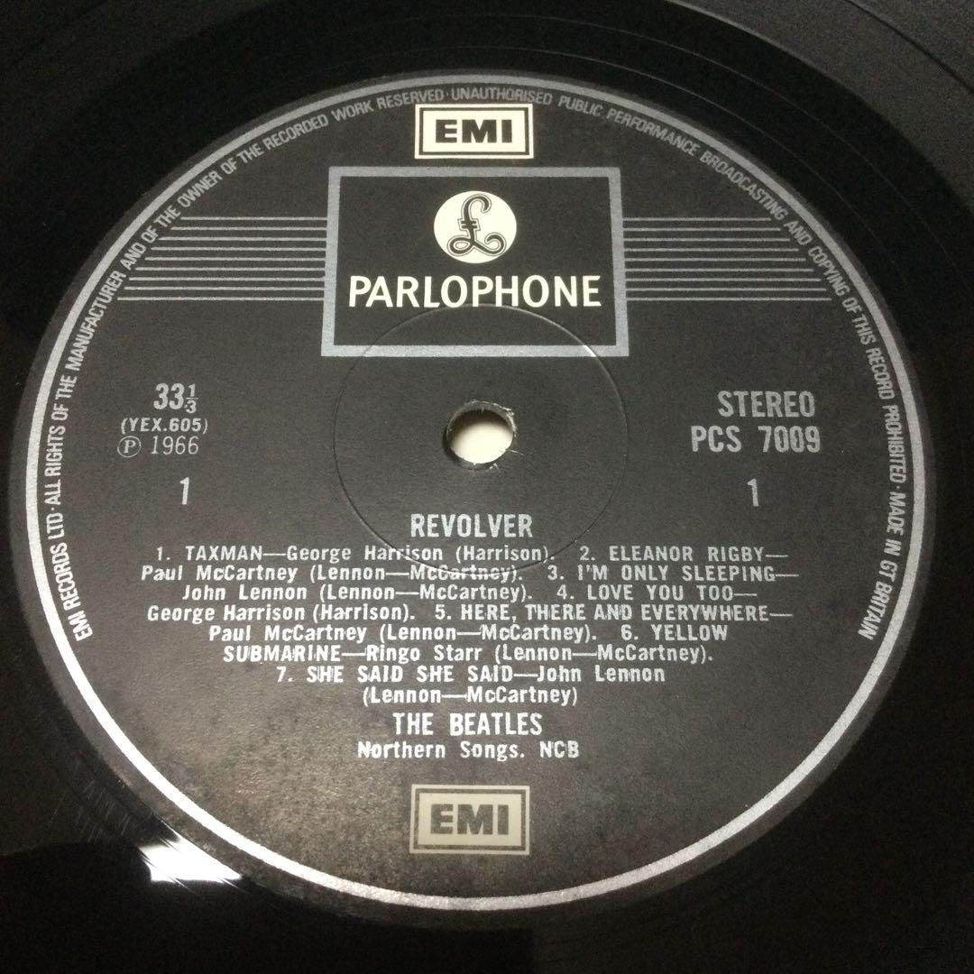 ビートルズ　LPレコード　リボルバー　UK盤　PCS 7009 専用です