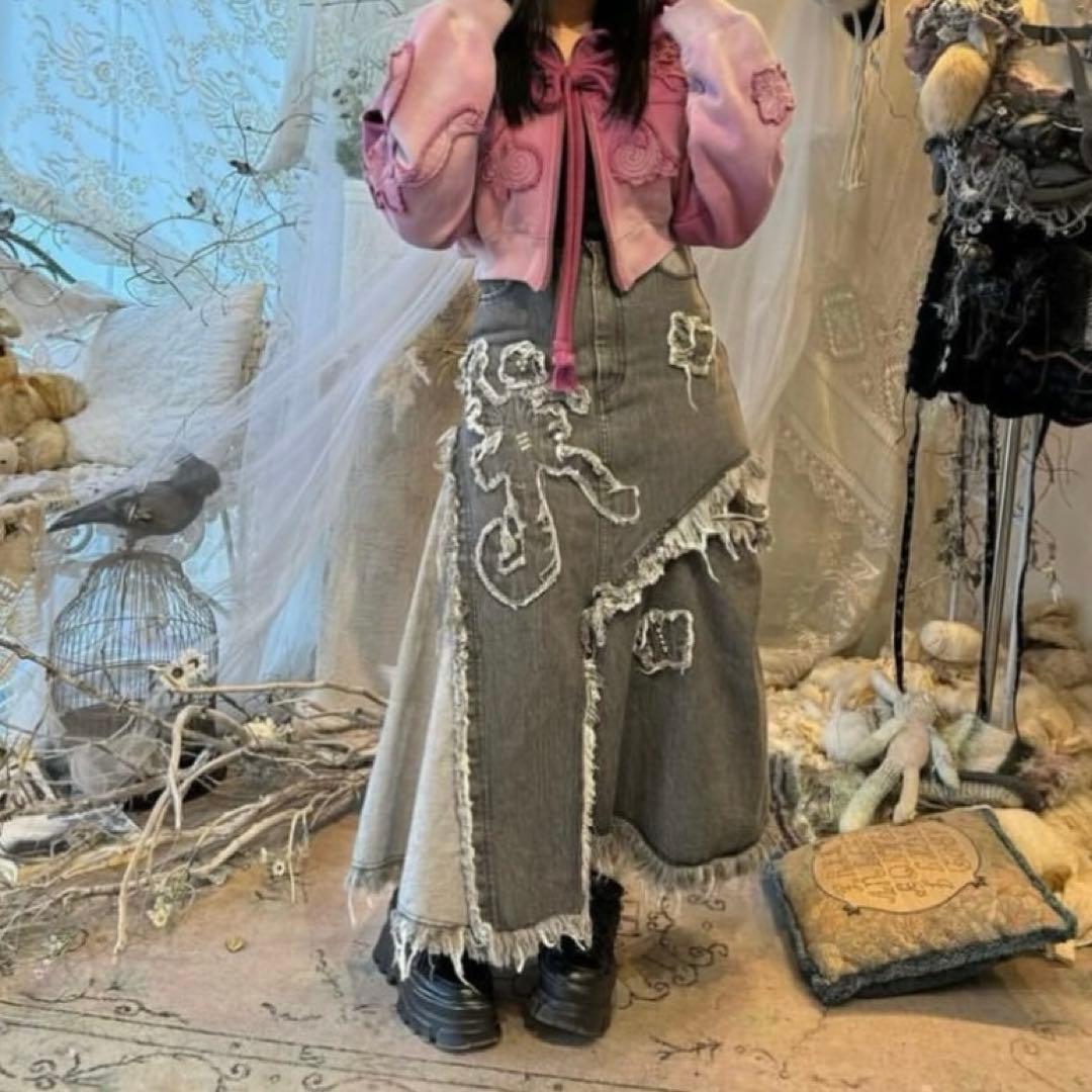 rurumu デニム スカート 25aw