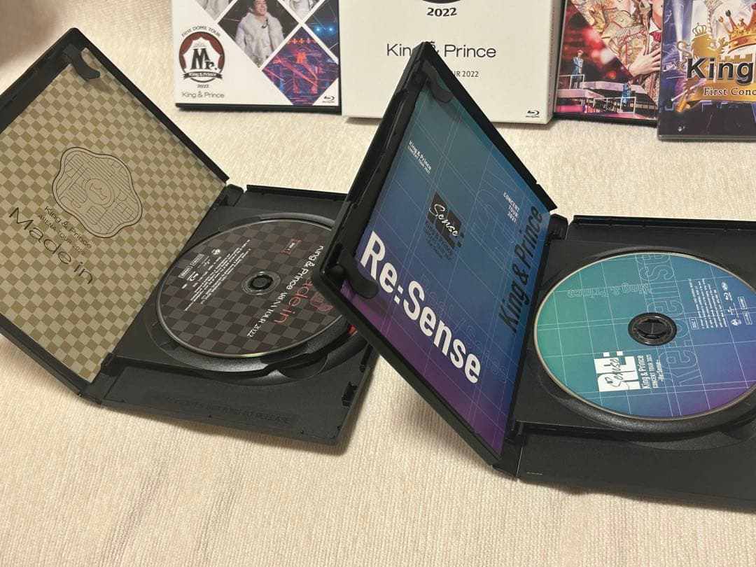 King & Prince ライブ　Blu-ray アルバム　CD クリアカード