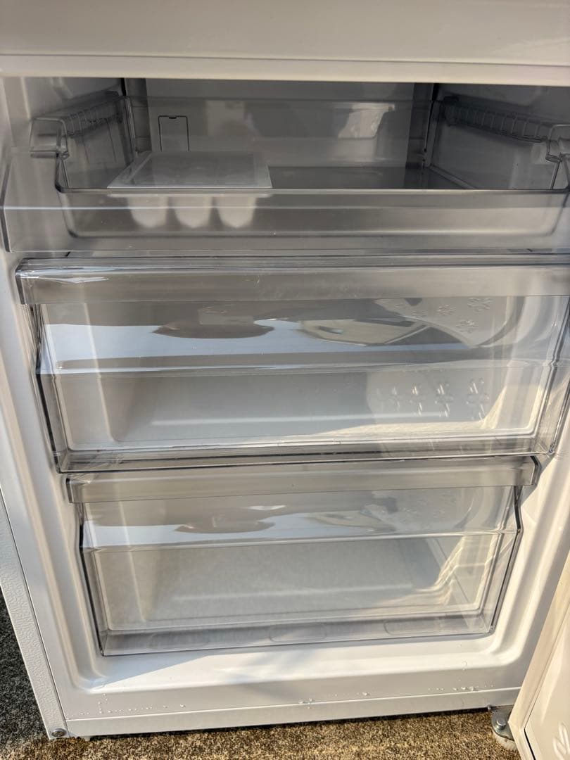 【美品】【送料込】ハイアール 2ドア冷蔵庫 JR-NF148DK 2023年製