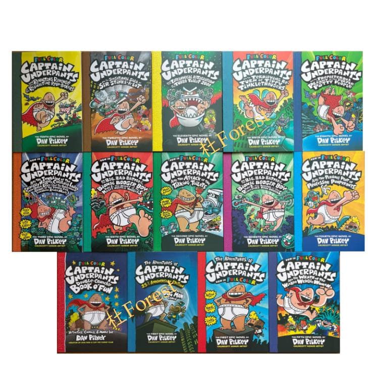 新品 Captain Underpants 絵本14冊 音源付