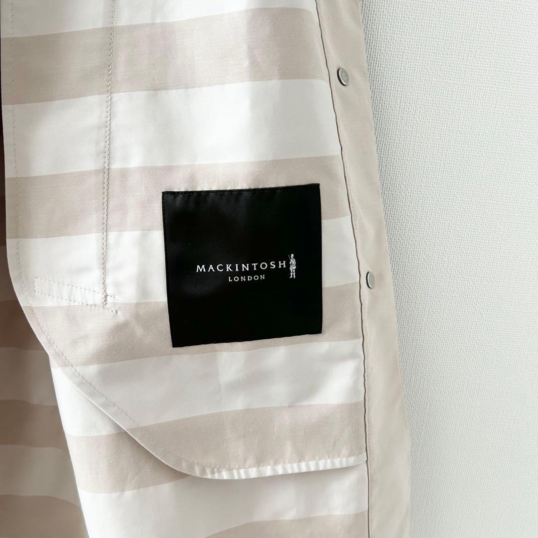 美品✨MACKINTOSHLONDON スプリングコート　フード　ベージュ　38