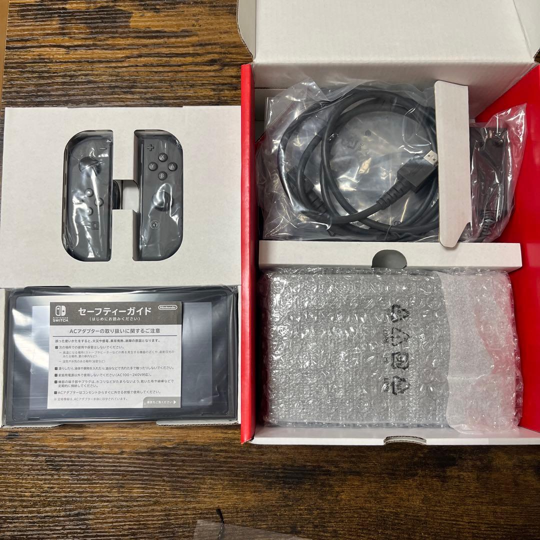 Nintendo Switch グレー 本体 完備品