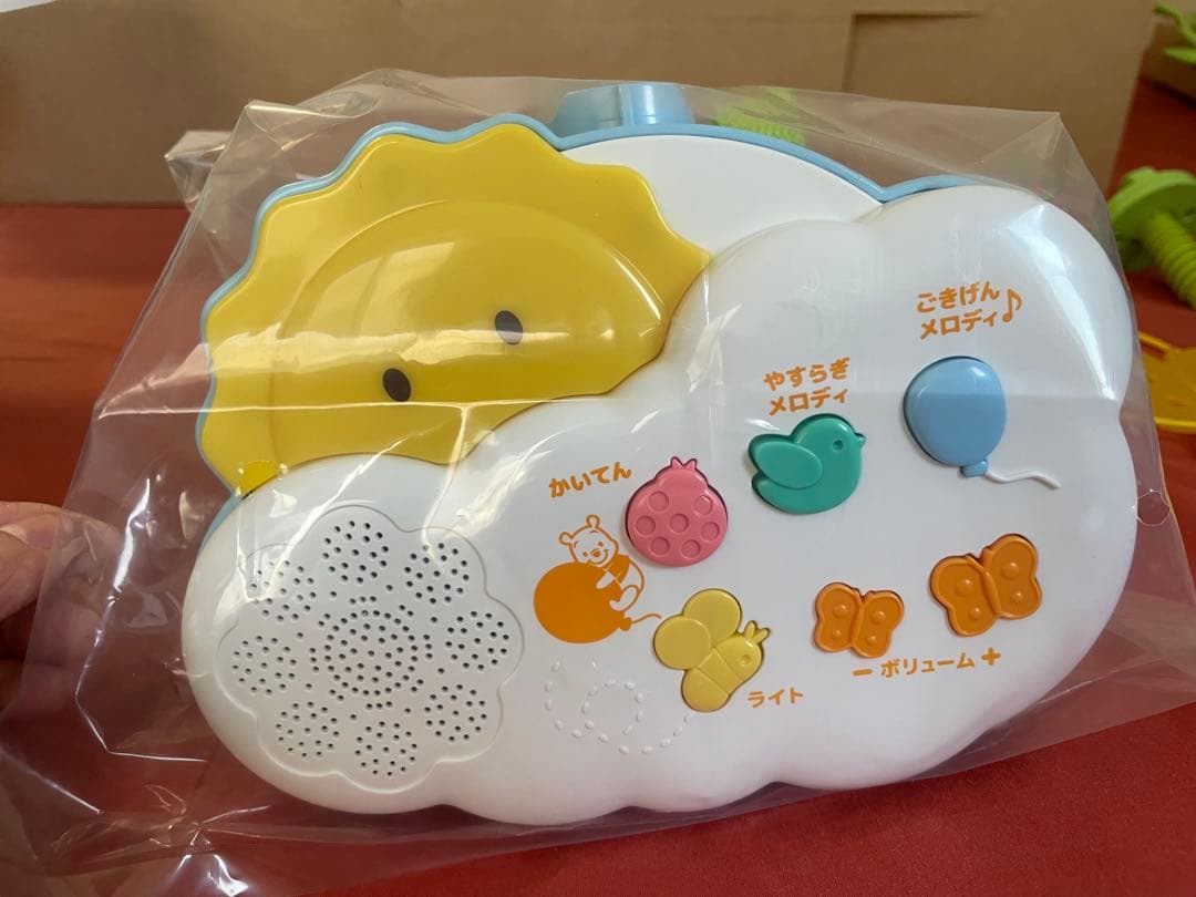【超美品】プーメリー（くまのプーさんえらべる回転6WAYジムにへんしんメリー）