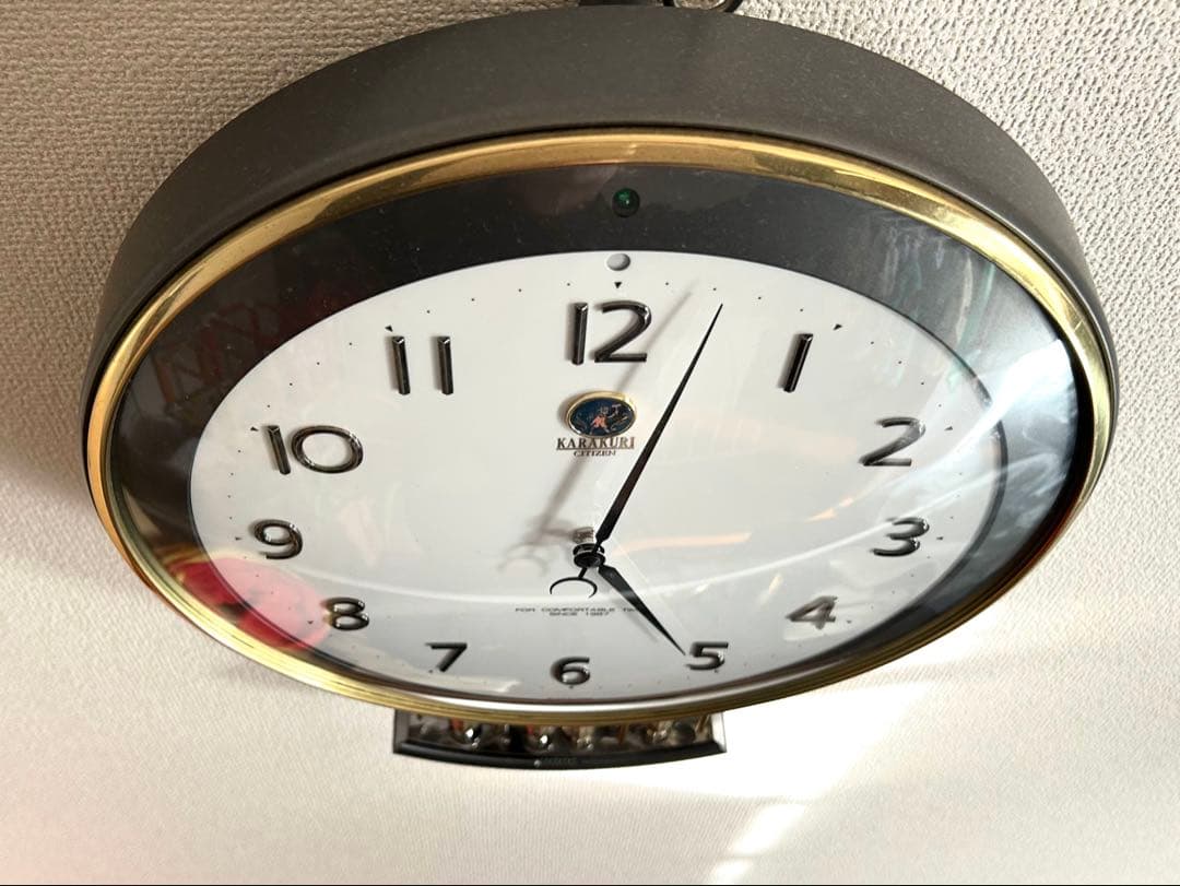 CITIZEN シチズンからくり時計　karakuri 掛け時計 昭和レトロ